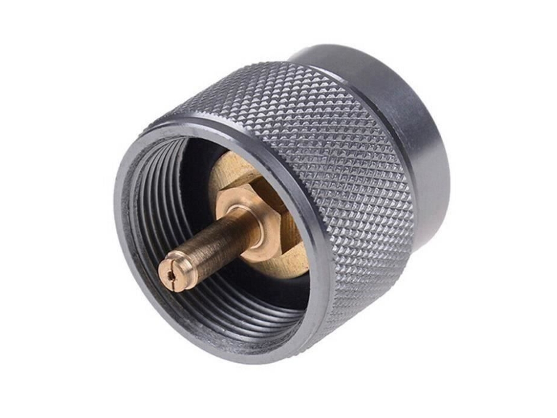Adaptador 1LB Camping Pequena Entrada Adaptador de Tanque de Gás Propano Entrada Lindal Fogão 1Pc S/MARCA