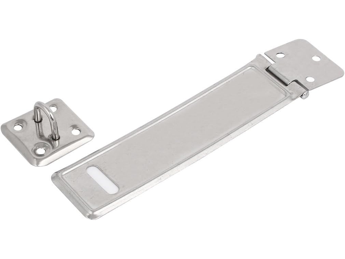 Trava de Segurança para Portão/porta de Metal com 5,5 Polegadas de Comprimento, Cor Prata. CHABERLU