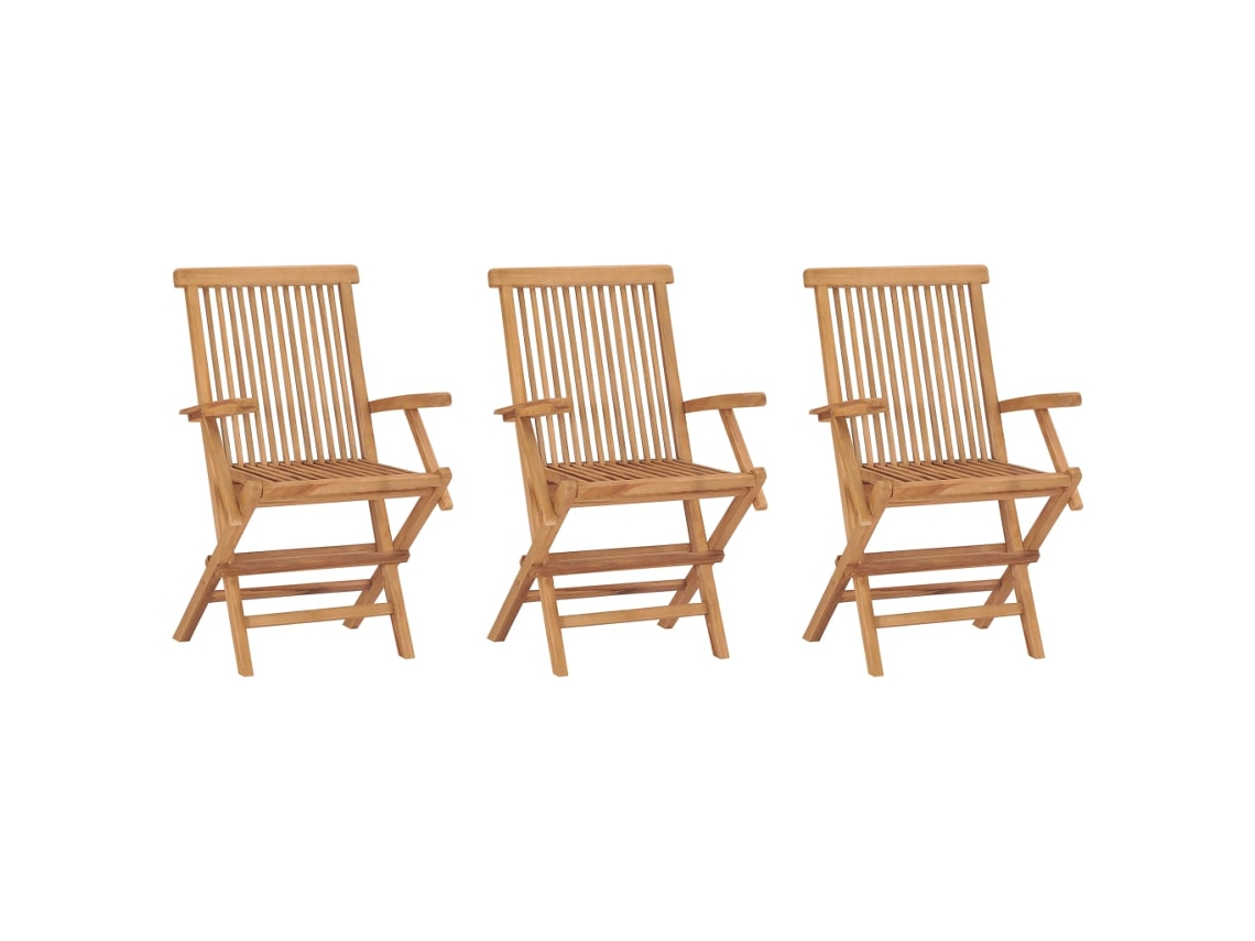 Folding Chair, Folding Chairs Vidaxl Marrom Madeira (n/a)