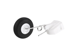 Conjunto de Trem de Aterragem Traseiro de Substituição para Aeromodelos Volantex Trainstar Ascent 747 8 Ranger 2400 e 757 9. MDUG