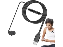 Auricolari Cablati – Cuffie Mono A Lato Singolo, Con Cancellazione Del Rumore, Voce Chiara, Ergonomiche Universali