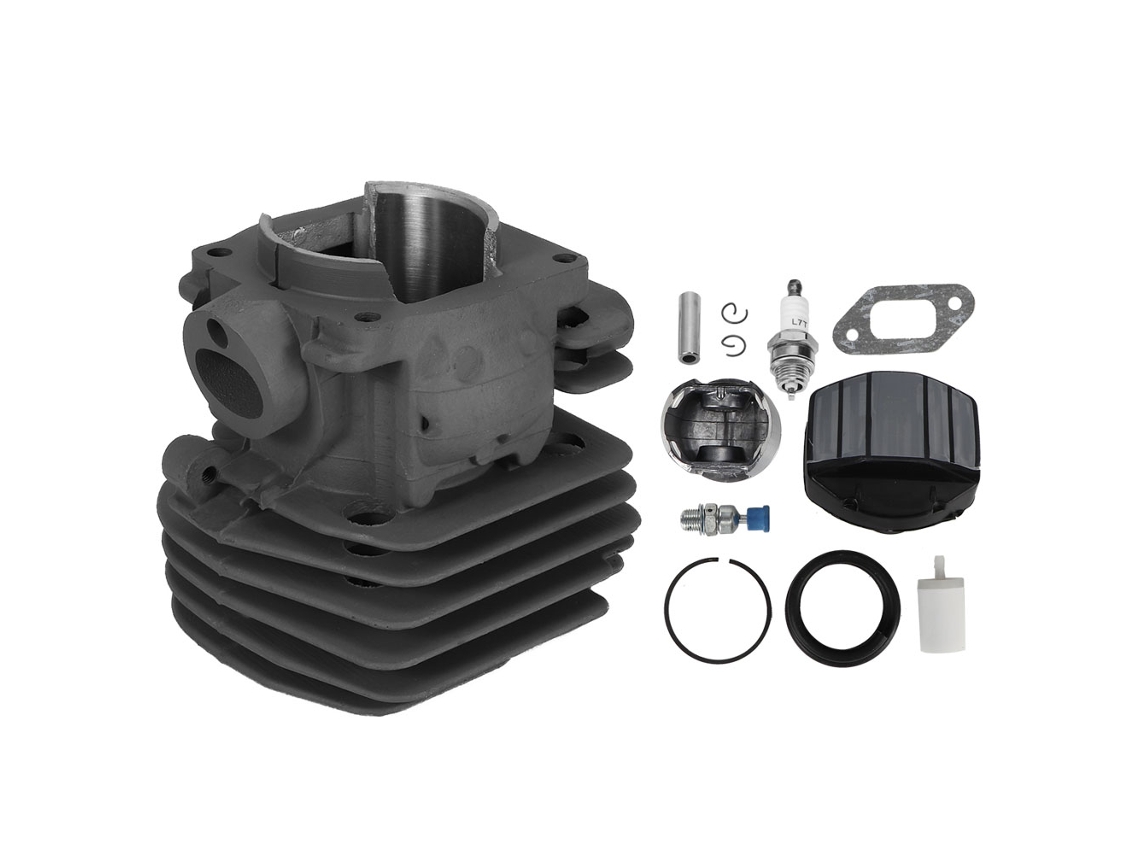 Conjunto de Cilindro Primerox 47mm com Filtro Ar e Válvula para Husqvarna 357 357xp 359