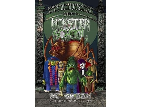 Livro Monster School City of Monsters de D C Green (Inglês)