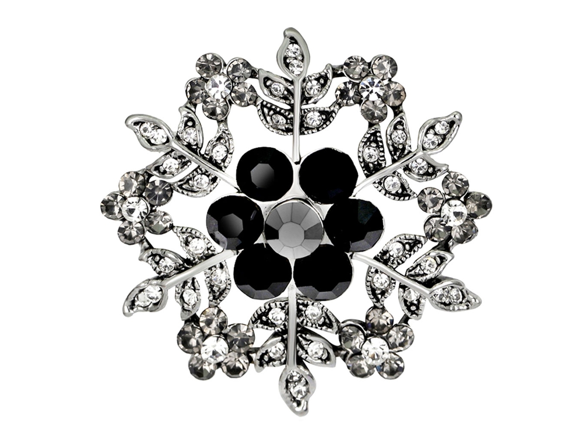 Broche Feminino Acessório Decorativo Com Strass