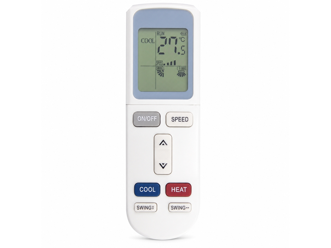 Comando À Distância Para Ar Condicionado Compatível Com Aux Ykr-l/101e, Frio E Calor_zhd