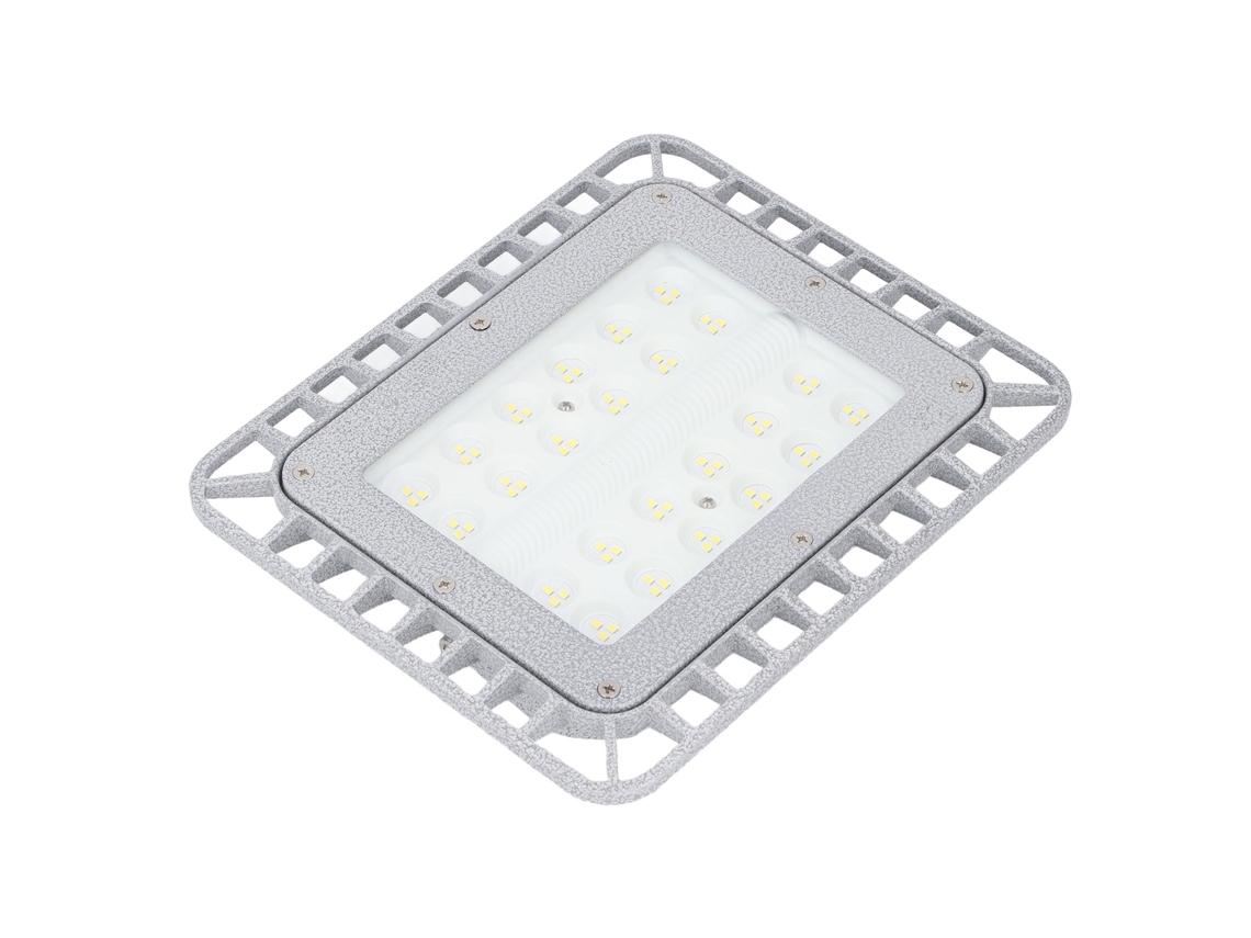 Lâmpada Led À Prova De Explosões Laxiscreed 50w Ip66 À Prova De Água Para Ambientes Industriais