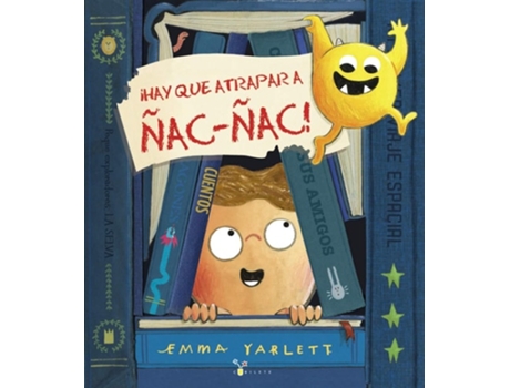 Livro ¡hay Que Atrapar A Ñac-ñac! Da Editorial Bruño De Emma Yarlett (espanhol - Capa Dura)