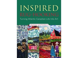 Livro Inspired Rug Hooking de Deanne Fitzpatrick (Inglês)