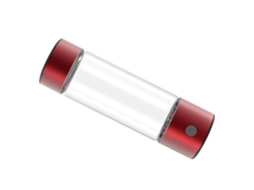 Garrafa de Água Hidrogênio Portátil 460ml Vermelha Usb