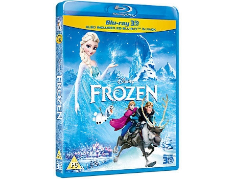 Blu-Ray 3D Frozen Inglês