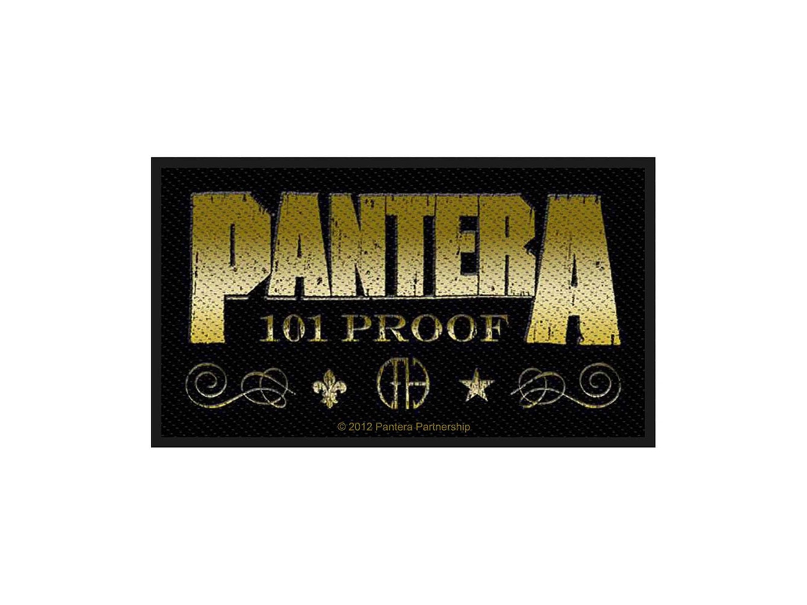 Emblema de Coser ROCK OFF Pantera Whiskey Label