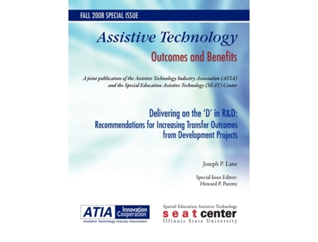 Livro Delivering on the 'D' in R&D: Recommendations for Increasing Transfer Outcomes from Developmental Projects SEAT Center ATIA (Inglês)
