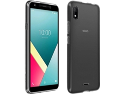 Kit Capa + Película WIKO Y61 Bumper Transparente