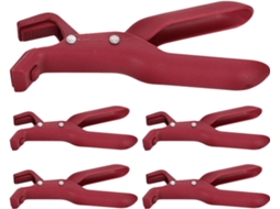 Inoomp Kit de 5 Clipes de Cozinha Anti queimaduras em Silicone,s Ao Calor, para Panelas e Tigelas, Leves, Podem Ser CHABERLU