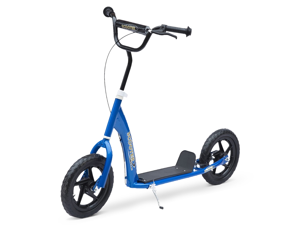 Scooter infantil de 12 polegadas, altura regulável, capacidade 50kg, azul S/MARCA