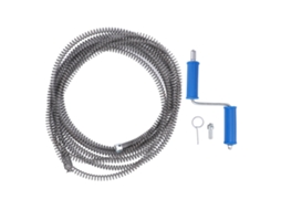 Limpiador De Desagües Auger Cable Resorte 16mm Snake Plomería Para Inodoro Cocina Baño 5m/16.4ft