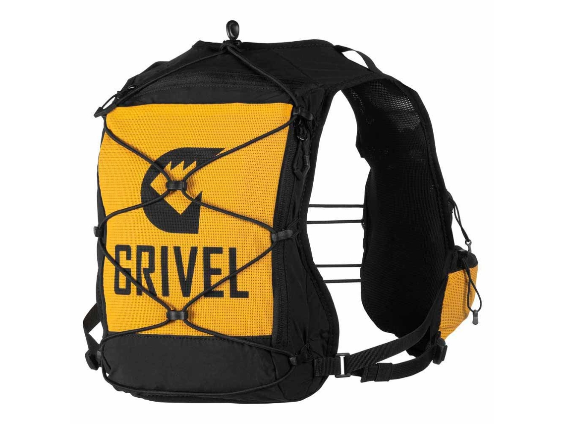 Colete Hidratação Mountain Runner Evo 5L Amarelo Preto Sgrivel