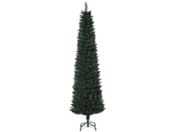 Árvore Natal 180cm Verde, 380 Galhos Pvc/metal Base Dobrável