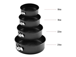 Conjunto de Formas Redondas para Bolos TECHNO STORE