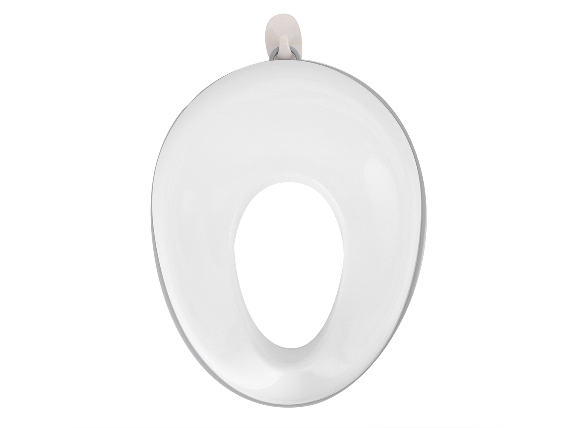 Primerox assento de Treinamento de Vaso Sanitário para Bebê Infantil com Borda Cinza Anti derrapante