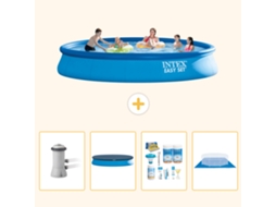 Intex Piscina Easy Set Redonda - 457x84 Cm - 5-peças S251