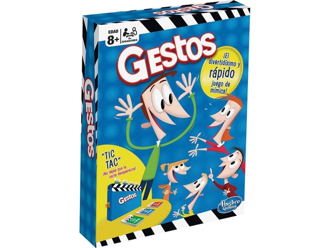 Jogo de Cartas HASBRO Gestos (Idade Mínima: Anos Dificuldade