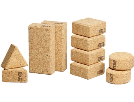 Blocos de Construção  Cortiça Castanha