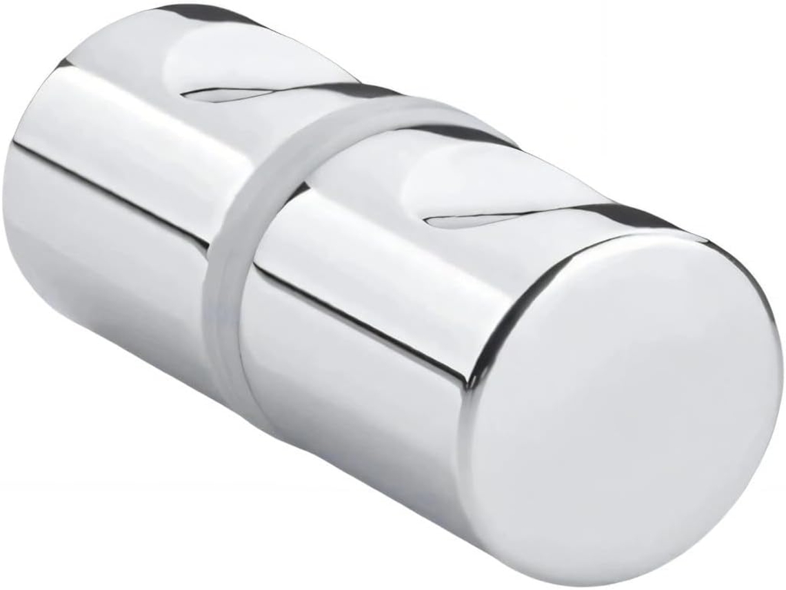 Puxador De Porta Chuveiro Instalação Rápida Em Liga Alumínio, Ideal Para Portas De Correr Banheiro E Vidro Puxador