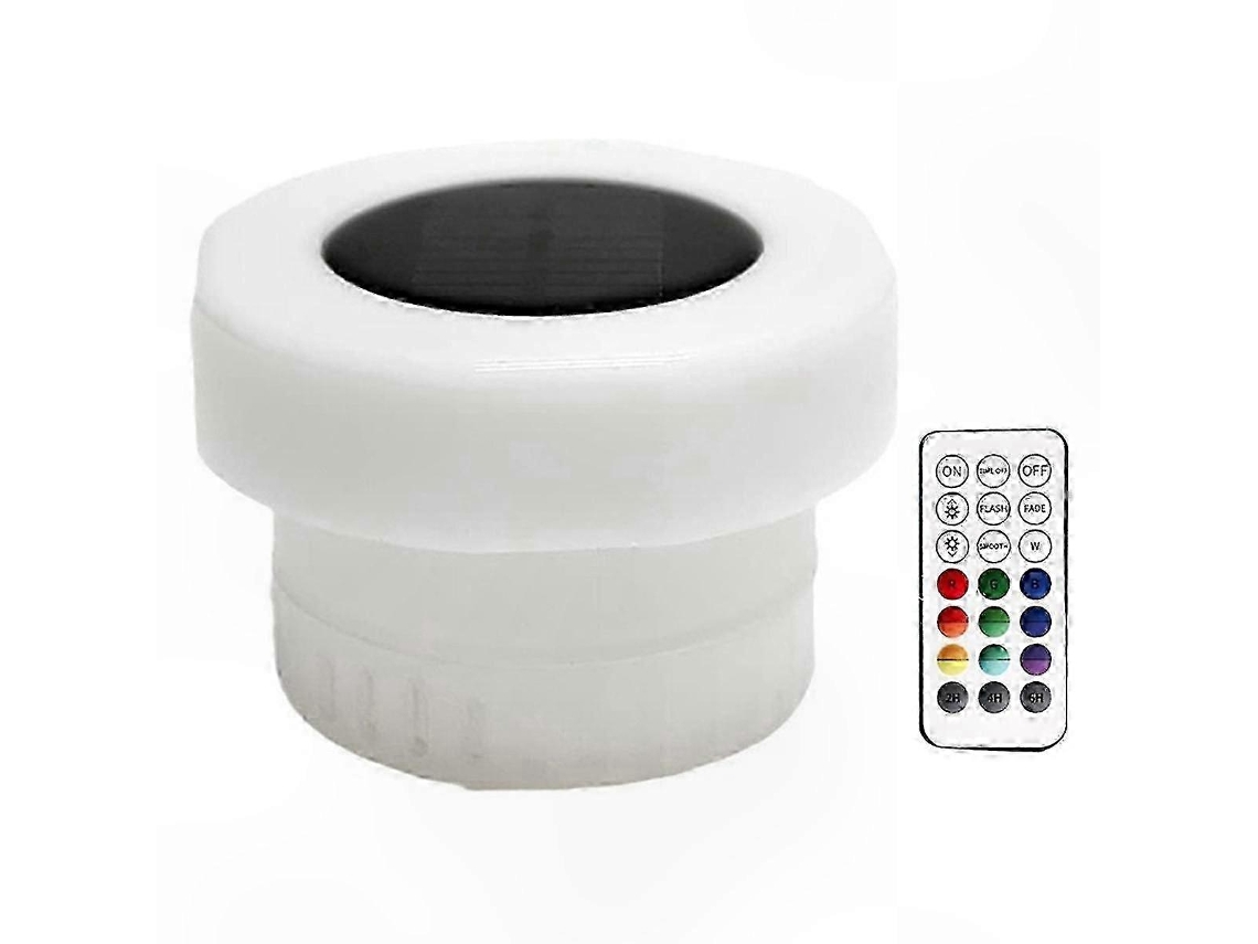 Dispensador De Cloro Para Piscina Movido A Energia Solar Com Luzes Led Olysi Shop