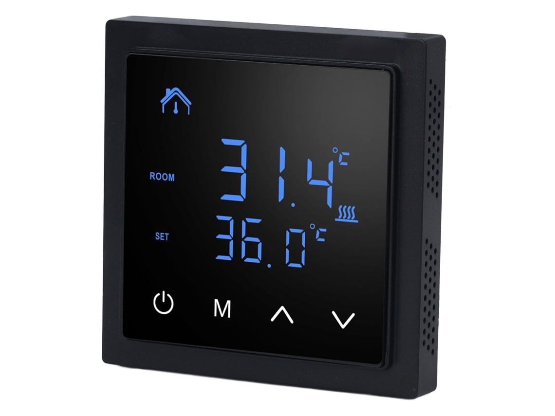Termostato de Aquecimento de Piso Elétrico Led