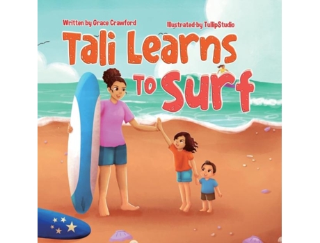 Livro Tali Learns To Surf De Grace Crawford (inglês)
