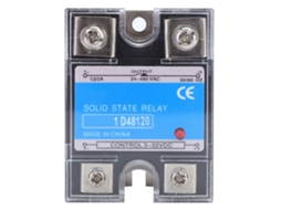 Relé de Estado Sólido HKJ SSR 3 32VDC Entrada 24‑480VAC Carga