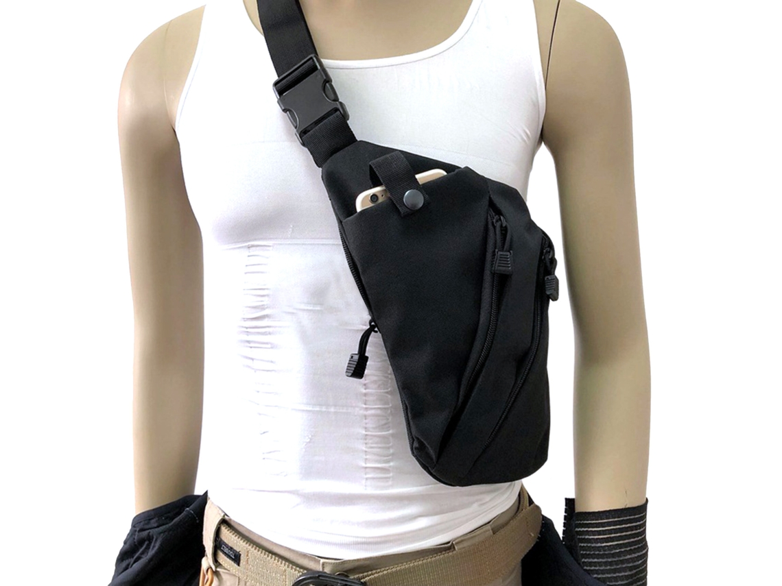 Bolsa Transversal Masculina Impermeável para Ciclismo e Trekking