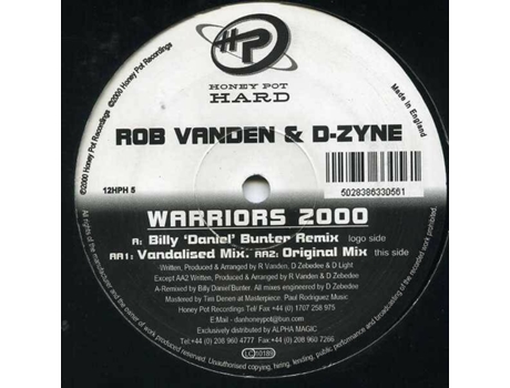 Vinil Warriors 2000 Honey Pot Hard