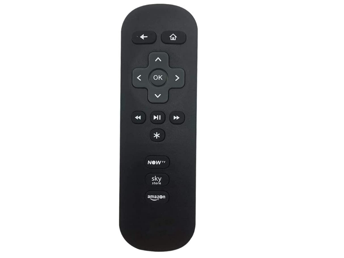 Controle Remoto Now Tv Yizhood Substituição Total Sem Configuração Preto