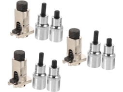 Conjunto De 9 Peças De Ferramentas Para Separação De Amortecedores, Incluindo Espaçador Com Cabeça Esférica, Para Mecânica E Mecânica Automotiva.