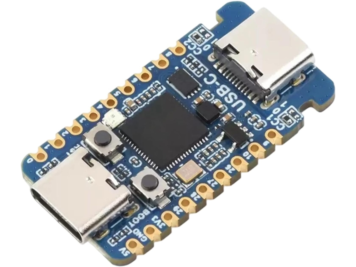 Placa Rp2350a Fácil De Usar, Com Programação Do Tipo "arrastar E Soltar" E Duas Unidades De Processamento Arm.