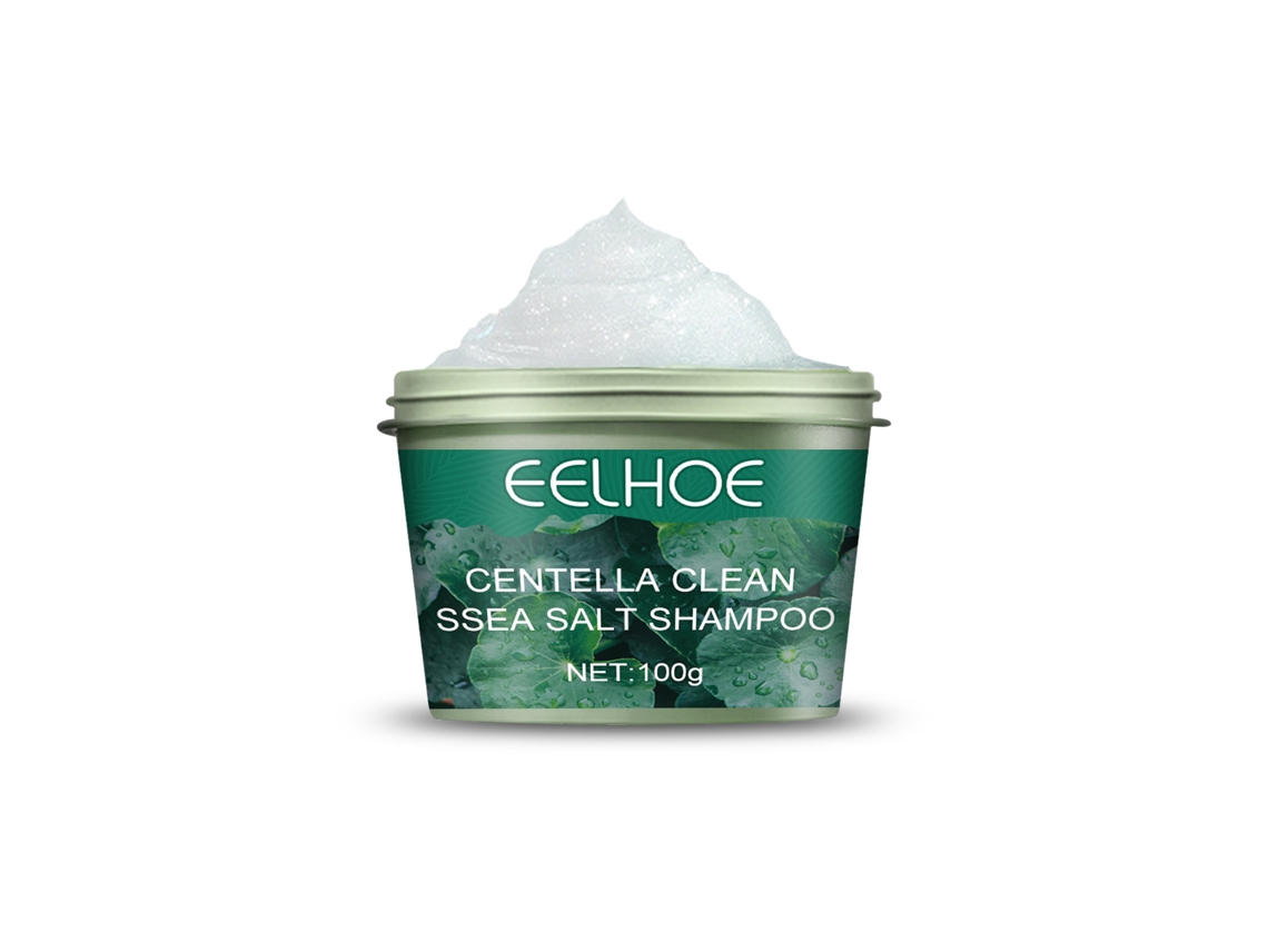 Shampoo de Sal Marinho Eelhoe com Centella Asiática para Controle de Oleosidade e Anticaspa