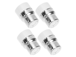 Conjunto De 4 Adaptadores Para Soquetes De Iluminação B22 E E14.