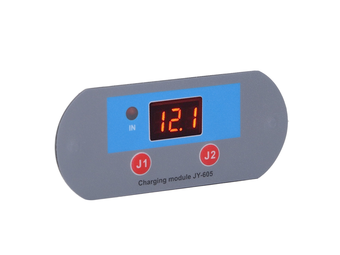 Módulo Controle Carregamento Bateria Display Digital 12v