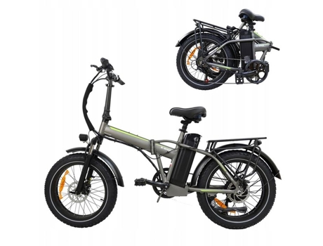 Dz2031 E Bike 48v 13ah 750w 70km Roda De Alumínio De 20 Polegadas 20 Cinza Baolujie