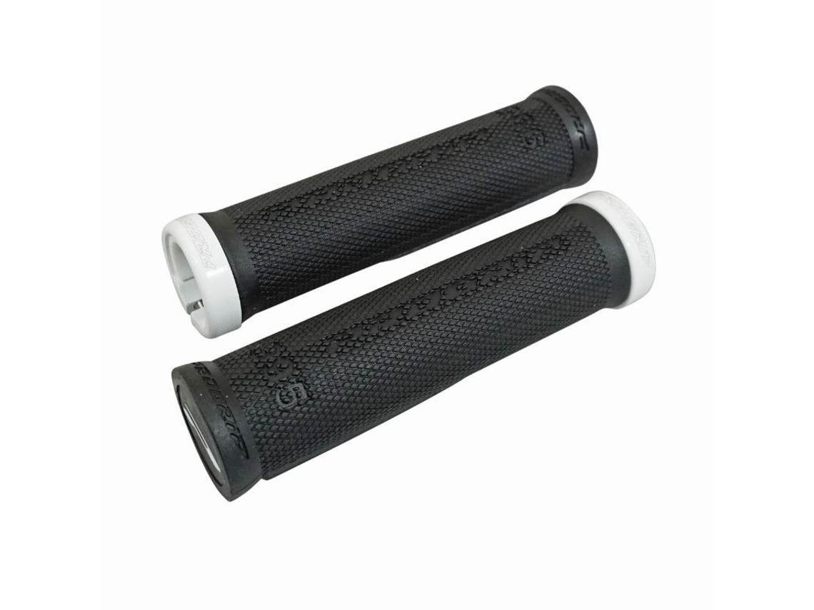 Par de pegas de bicicleta de montanha da cidade PROGRIP lock on 995