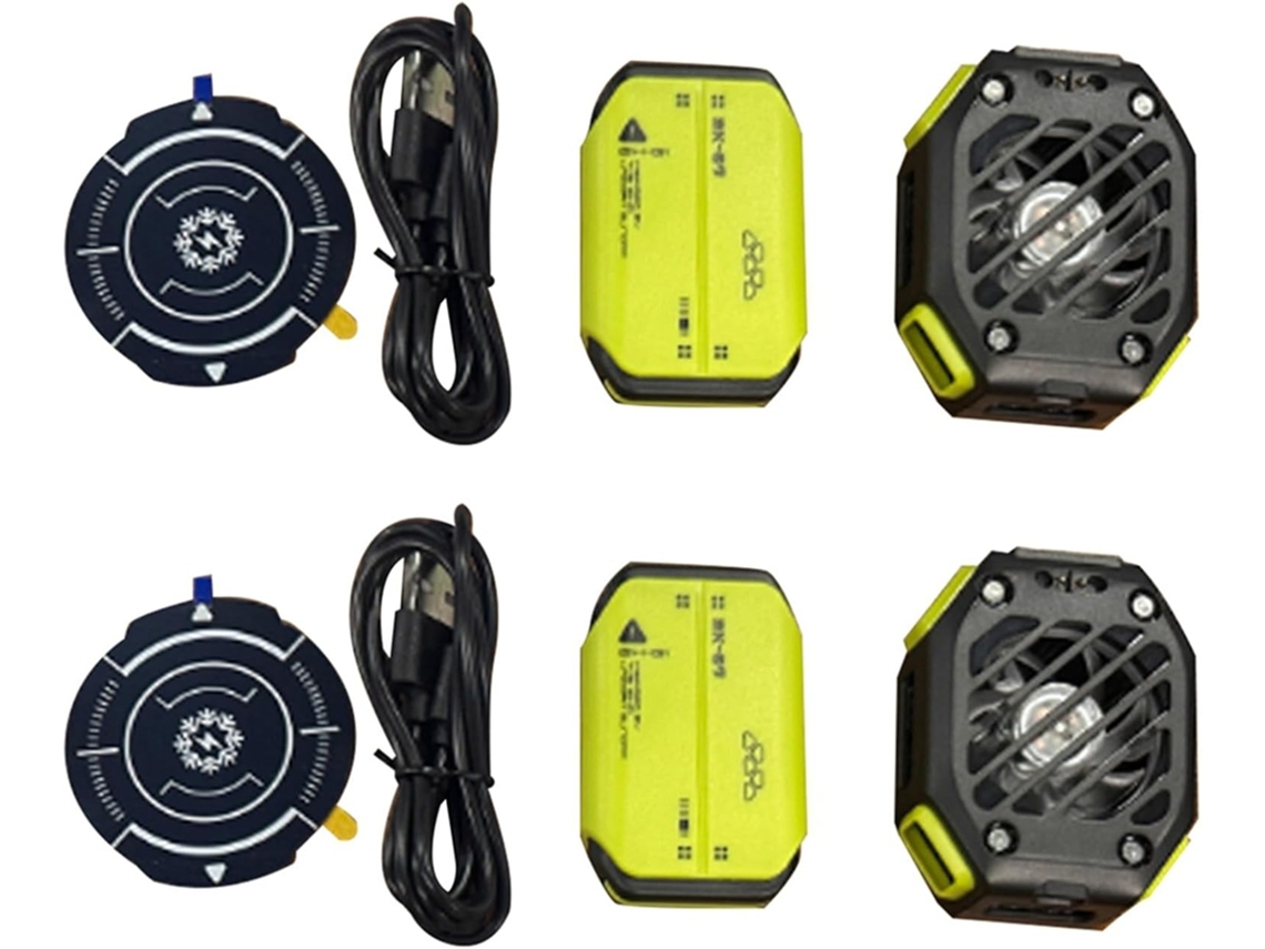 2x Radiador de Ventoinha de Resfriamento Semicondutor Magnético para SFUSHOS