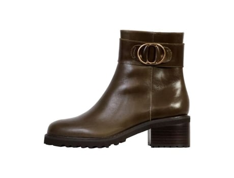 Botas De Homem Emilie Karston Salto Quinn Kaki Multicor (39)