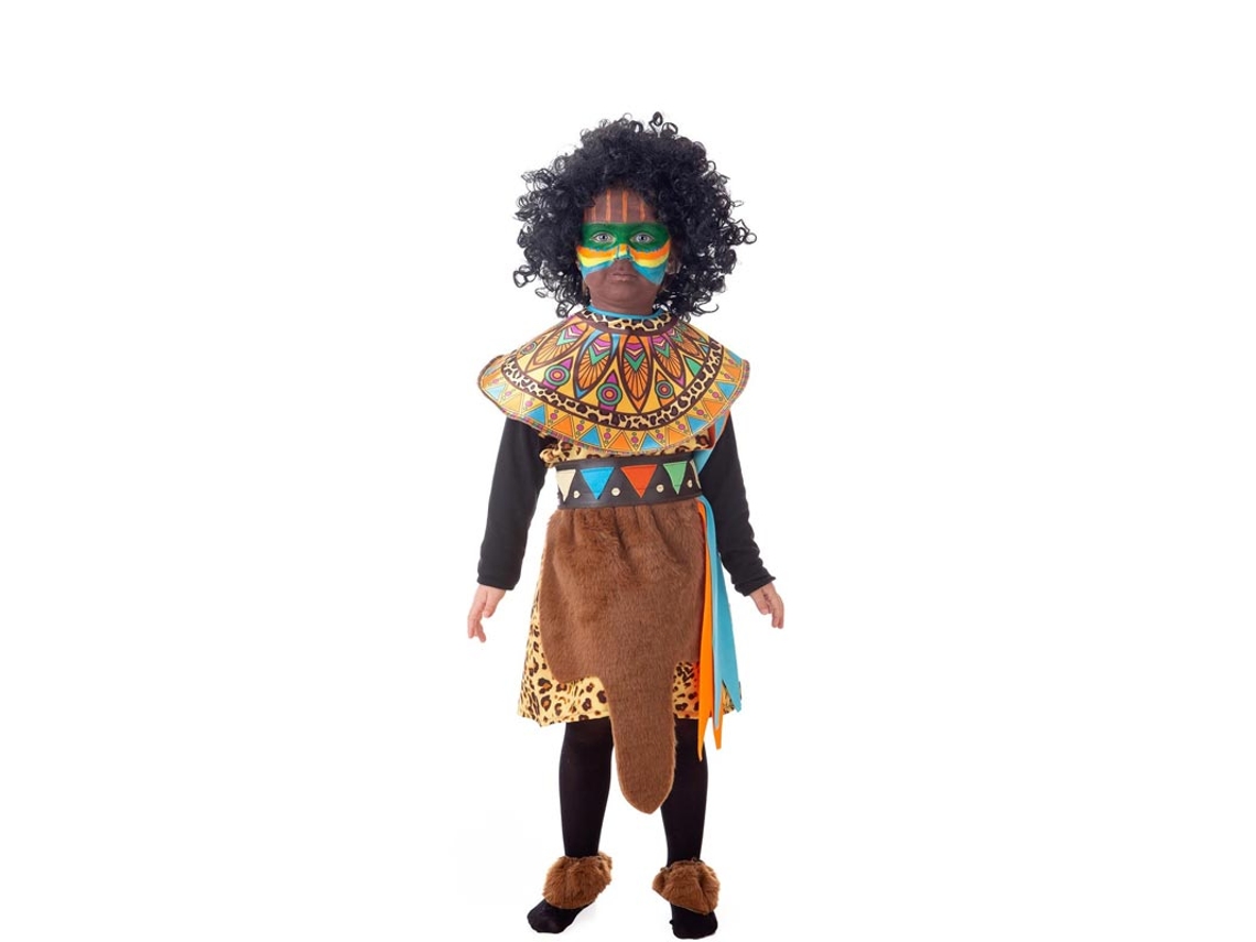 Fato de tribo africana para criança