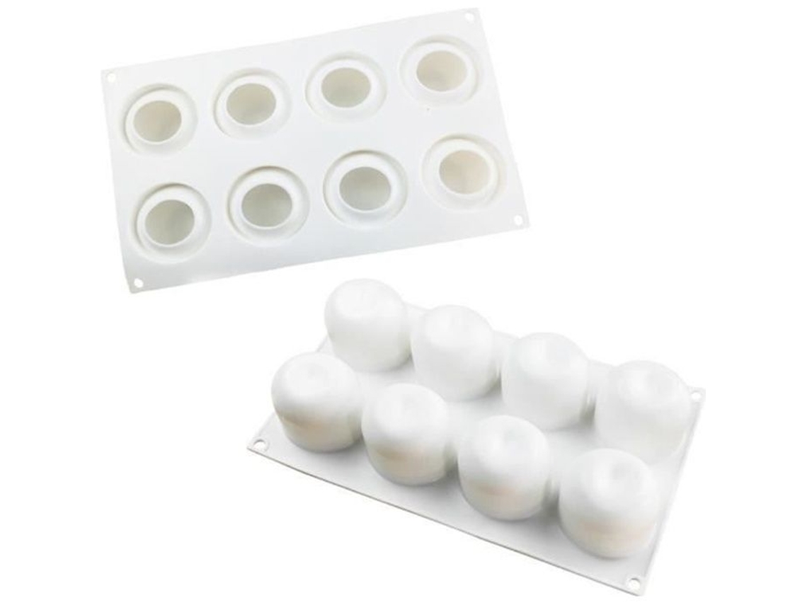 Forma De Silicone Para Bolo - Formato De Maçã 3d