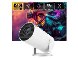 Projetor 4k Android 11 Dual Wifi6 Bt5.0 1080p Brilvibera