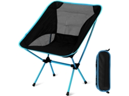 Cadeira de Camping Dobrável, Ultraleve, com Bolsa AQUAFORGE