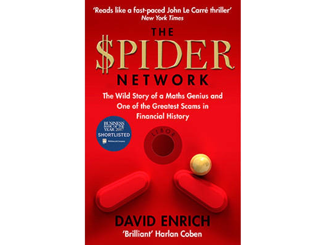 Livro The Spider Network de D Enrich (Inglês)