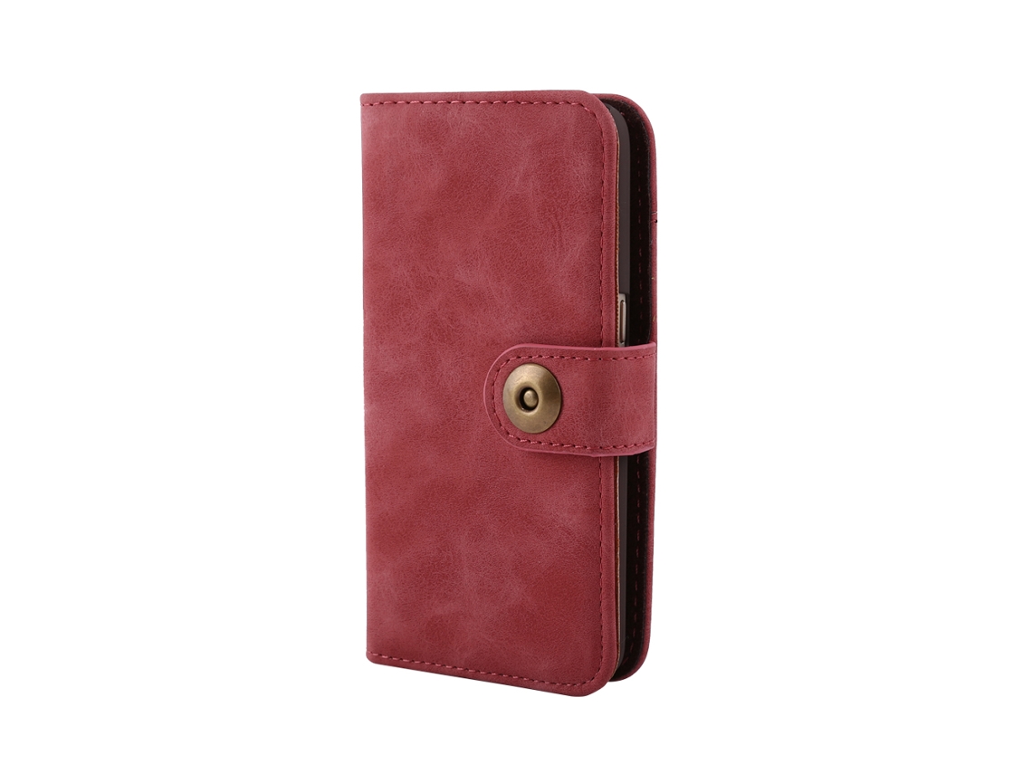 Capa de Telefone Samsung S7 com carteira de couro EOOCOO
